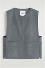 Гибридный жилет из шерсти с двойной лицевой поверхностью 1284969001 - Фото 13932158