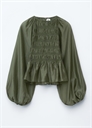 Блузка с воздушными рукавами 1298087003 - Фото 13942424