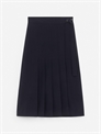 Плиссированная юбка из шерстяного бленда 1264470001 - Фото 13943566