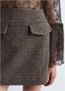 Мини-юбка с накладными карманами 1253292001 - Фото 13943710