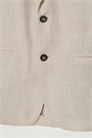Однобортный льняной блейзер 1275809002 - Фото 13946728
