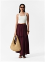 Шифоновая многоярусная юбка макси 1290574001 - Фото 13948911