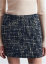 Мини-юбка из структурированного шерстяного бленда 1299459001 - Фото 13950217