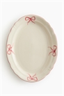 Сервировочная тарелка из керамики с ручной росписью 1303063002 - Фото 13952448