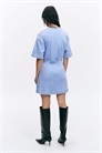 Структурированное платье-футболка мини 1267852007 - Фото 13952743