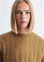 Джемпер с ребристой вязкой из мохера 1286675002 - Фото 13952941