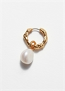 Серьги-обручи Sculpted Pearl Drop 1277622001 - Фото 13955700