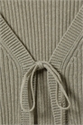 Ребристый кардиган с завязками спереди 1287894003 - Фото 13957270