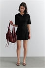 Структурированное платье-футболка мини 1267852001 - Фото 13958727