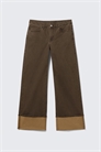 Брюки Spice Low Rise Fold-Up Twill Trousers 1289829003 - Фото 13958941
