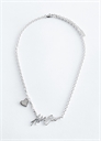 Короткое ожерелье с текстом-мотивом 1299003002 - Фото 13959635