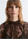 Кружевная блузка с воланами 1264509002 - Фото 13960835
