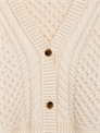Кардиган из шерсти с вязаным узором 1256992002 - Фото 13961366