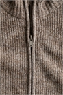Кардиган на молнии из ребристого трикотажа 1308350001 - Фото 13961672