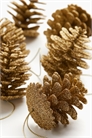 Рождественские украшения из 6 сосновых шишек 1299133001 - Фото 13961839