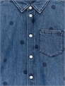 Джинсовая рубашка с принтом 1257735001 - Фото 13964040