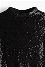 Топ с блестками 1200001004 - Фото 13966549