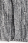 Джемпер из кабельного трикотажа 1112530007 - Фото 13968819