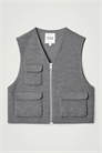 Жилет из шерстяной ткани 1259075002 - Фото 13970688