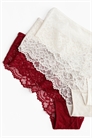 Кружевные трусы-хипстеры в упаковке из 5 штук 1171002020 - Фото 13973567