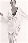 Халат из льняной смеси 1281696001 - Фото 13976248