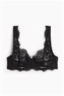 Кружевной бюстгальтер с заниженной талией 1302136001 - Фото 13979216