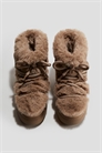 Пушистые снежные ботинки с теплой подкладкой 1303412001 - Фото 13979689