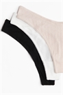 Хлопковые трусы стринги в упаковке из 5 штук 1306822001 - Фото 13980914