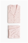 Пижама из хлопка с принтом 1314645002 - Фото 13982743
