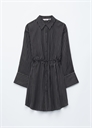 Платье-рубашка мини оверсайз 1320944001 - Фото 13983246