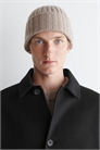 Широкая ребристая вязаная кашемировая шапочка 1298186002 - Фото 13986162