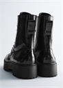 Кожаные ботинки на шнуровке 1317193001 - Фото 13992178