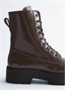 Кожаные ботинки на шнуровке 1317193002 - Фото 13992184