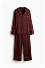 Атласная пижама 1243797010 - Фото 13995711