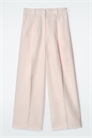 Широкие брюки из смеси льна 0992842022 - Фото 13996407