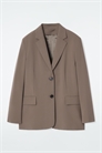 Однобортный блейзер из шерстяного бленда 1234977001 - Фото 13997740
