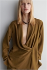 Шелковый блейзер с шалью 1272660001 - Фото 14000307