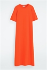 Хлопковое платье-футболка миди 1276153003 - Фото 14000718