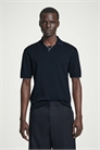 Трикотажная рубашка-поло с контрастной отделкой 1283565001 - Фото 14001141