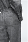 Эластичные брюки из шерстяной фланели 1259851001 - Фото 14061310