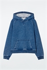 Толстовка из джерси с джинсовой тканью 1259509001 - Фото 14061737