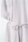 Платье-миди из льняного бленда с завязками 1284718001 - Фото 14065284