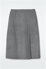 Юбка-миди из двухслойной шерсти 1244580001 - Фото 14068605