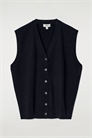 Жилет из мериносовой шерсти с V-образным вырезом 1271788004 - Фото 14069703