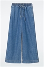 Широкие брюки из денима 1209795001 - Фото 14074239