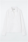 Рубашка из поплина с воротником-стойкой 1241572001 - Фото 14075959