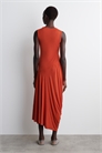 Асимметричное платье-миди с драпировкой 1285761001 - Фото 14081019