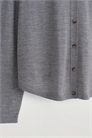 Кардиган кругового покроя из мериносовой шерсти 1293478002 - Фото 14083945