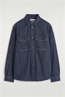 Джинсовая рубашка 1292054002 - Фото 14088998