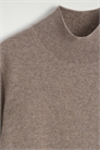 Кашемировая футболка с вырезом под горло 1294838002 - Фото 14091199